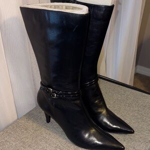 Bandolino Black Heeled Boots